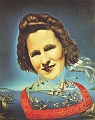 1954_10 Portrait of Gala with Rhinocerotic Symptoms 1954